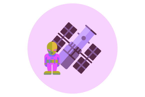 Download Flat Icon Space Aliens - Premium Resources
