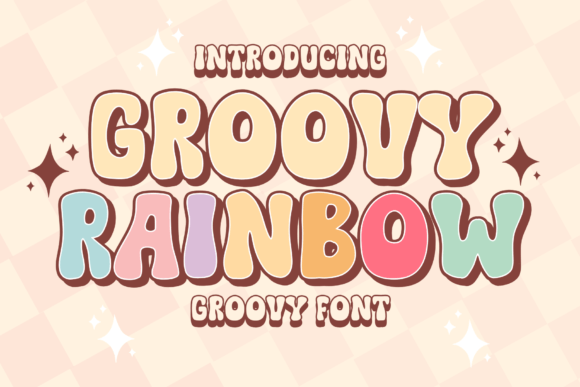 Download Groovy Rainbow - Premium Resources